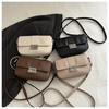 Autumn 2024 Retro Classic Textured Small Square Crossbody Bag for Women