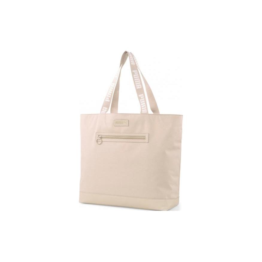 New PUMA Textile Artificial Leather Handheld Bag Handbag Shoulder Bag Regular Unisex White 078741-02