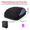 Car Cargo Roof Bag Auto Rooftop Luggage Carrier Storage Bag Waterproof 600D Oxford Car SUV Van Foldable Roofs Bags