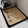 Black Marbling Super Absorbent Tableware Dish Drying Mat Kitchen Bottle Anti-slip Rug Luxury Kettle Dinnerware Bar Counte