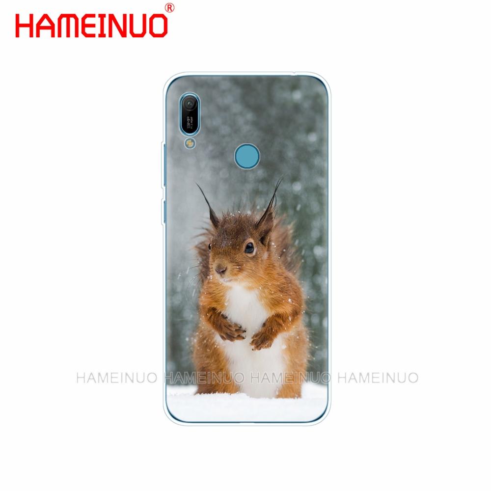 Silicon Phone Cover Case for Huawei Y5 Y6 Y7 Y9 PRO PRIME 2019 Honor 8s 8a 20 LITE PRO 10i View 20 V20 Cat Dog Bear Deer Winter