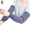 Work Elastic Fishing Cycling Long Sleeves For Men Women Arm Cover Striped Arm Sleeves Arm Warmer Breathable Cooling Sleeves M5K6