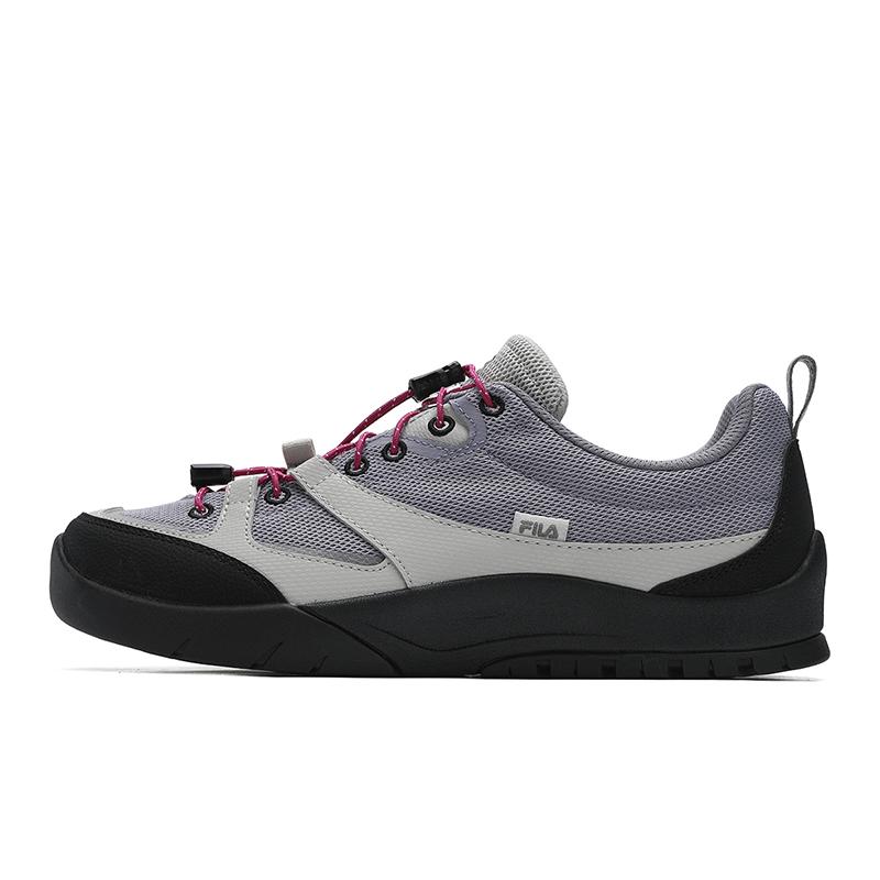 FILA CAMLIFE Casual Shoes Fashion Versatile Simple Sports Comfortable Wear-Resistant Low-Top Lifestyle Shoes Women sneaker Purple Gray F12W522144FMM