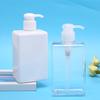 Dispenser Sapone Portatile da 280 ml Flacone Pompa per Bagnoschiuma Shampoo Liquido Sapone per le Mani