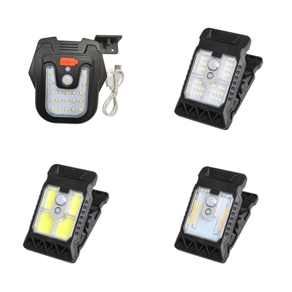Solar Outdoor Light with 3 Lighting Modes Automatically Clamp Mounted Easy Installation Waterproof Motion for Backyard Yard