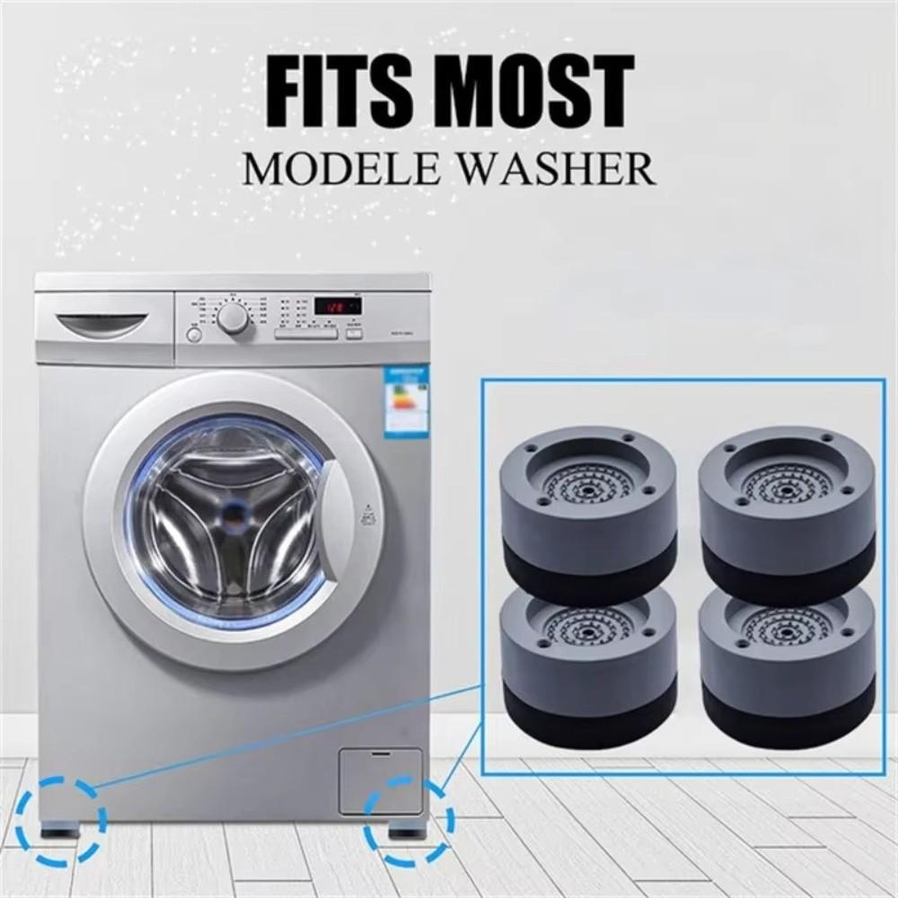 4Pcs Shock-absorbing Washing Machine Foot Pad Furniture Dampers Stand  Washing Machine Refrigerator