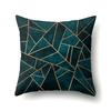 Polyester Pillow Case Decorative Geometric Home Printed Pillow Case Waist Cushion Cover Car Cushion Head Cushion Cover