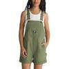 (WMNS) Vans Ground Work Shortalls 'Green' Women's VN0A5LMWAMB