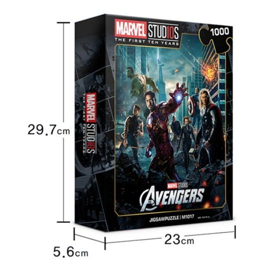 Puzzle Life Marvel 10. Jubiläums-Puzzle Avengers 1 M1017, beliebte koreanische Puzzles
