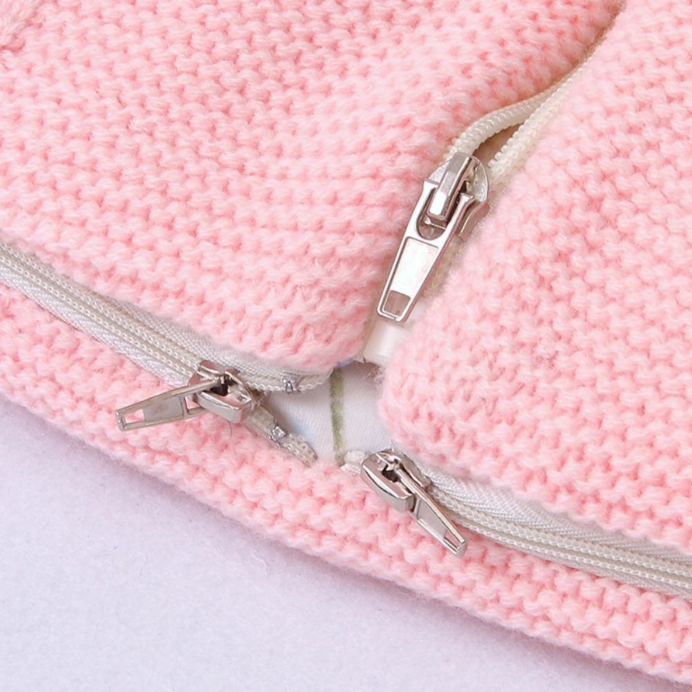 Baby Sleeping Bag, Thickened Anti-kick Sleeping Bag with Zipper, Suitable for Babies Aged 0-24 Months.