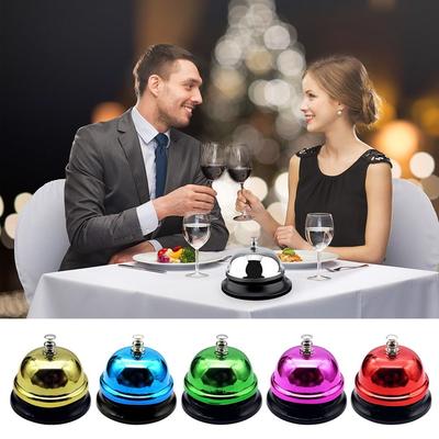 Summoning Bell Multi-color Call Bell Desk Counter Reception Dining Bell Table Festival Bells