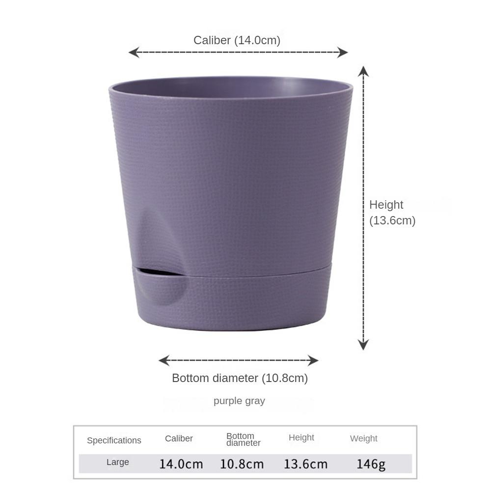 Multicolor Flowerpot Preservative Khaki Detachable Bottom Flower Pot Home Supplies Breathable Flower Pot Lightweight Material