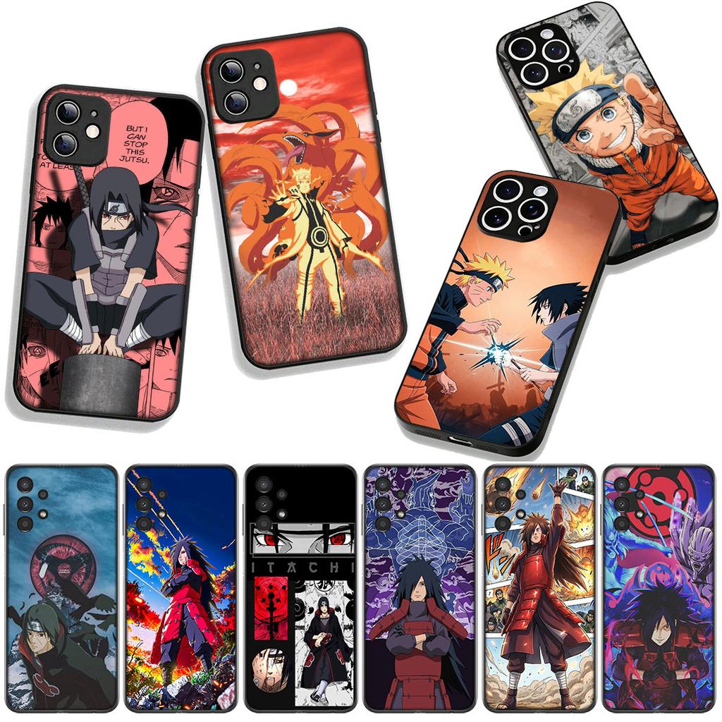 for Motorola Moto G54 G05 G24 G55 G75 G85 G15 G57 G86 Power Edge 50 30 Fusion neo Pro Case Madaras Narutos Itachi Uchiha Sasuke