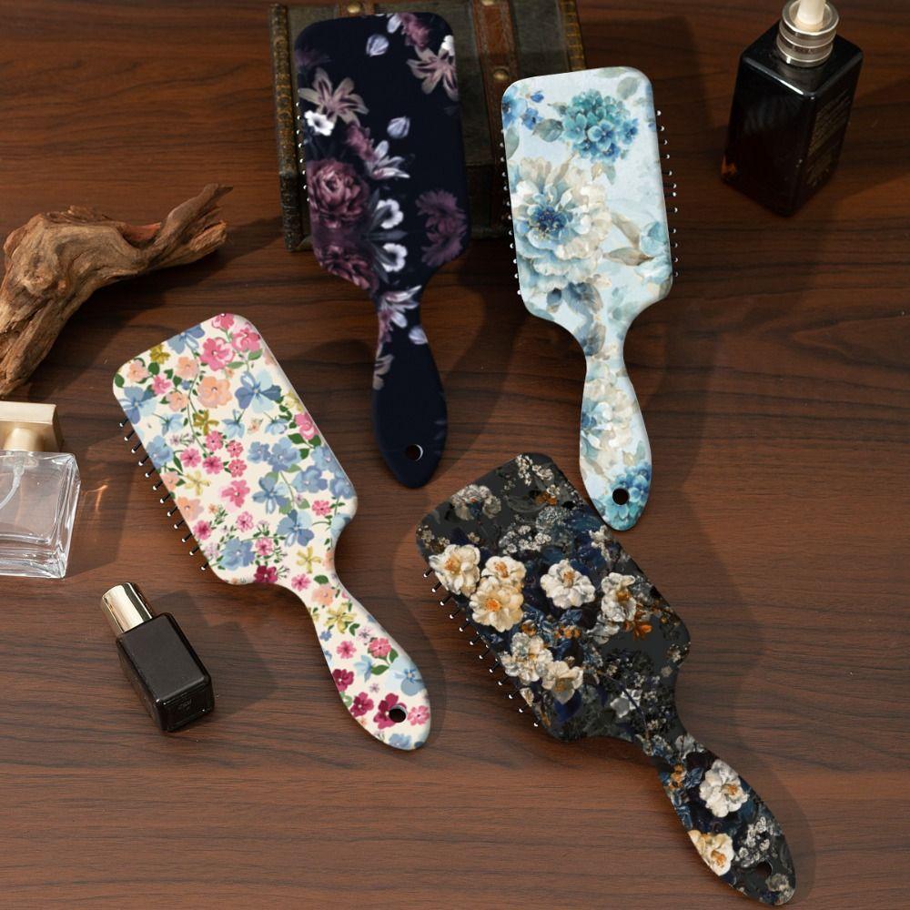 

Антистатическая воздушная расческа-подушка для массажа с изображением подсолнуха для детей и девочек style 1