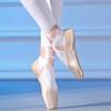Girls Ballerina Ballet Pointe Shoes Pink Women Satin Ballet Shoes for Dancing