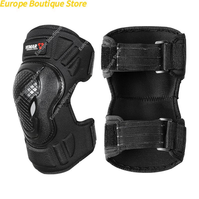 4Pcs 4 Seasons Motorcycle Armor Set Knee Elbow Pads Anti Fall Riding Protective Gear For Men Women Motorbike