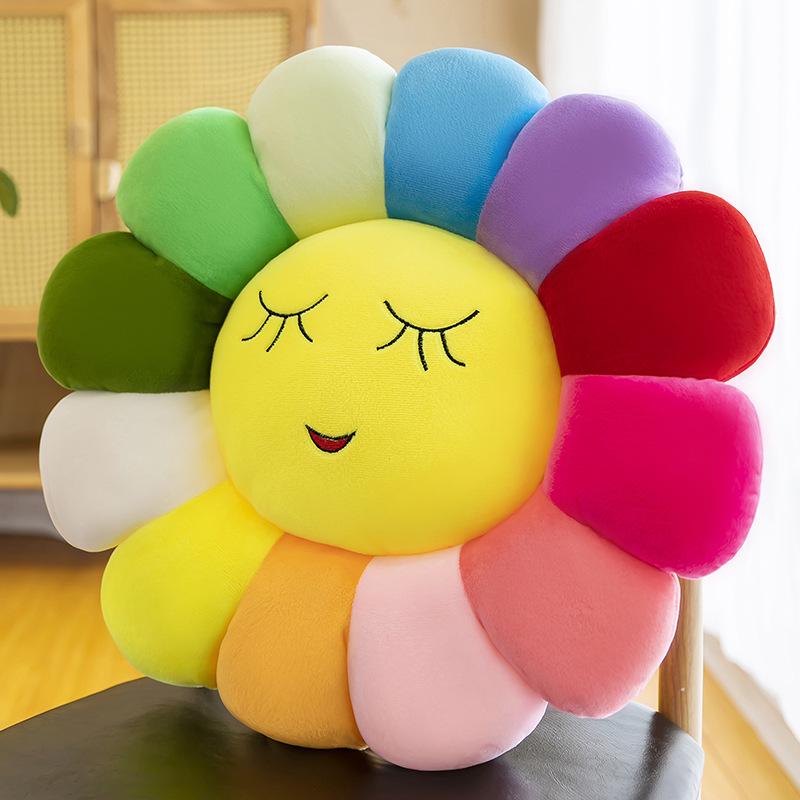 Sonnenblumenblatt Lendenkissen & Sitzkissen für Büro- oder Klassenzimmerstuhl 38 cm