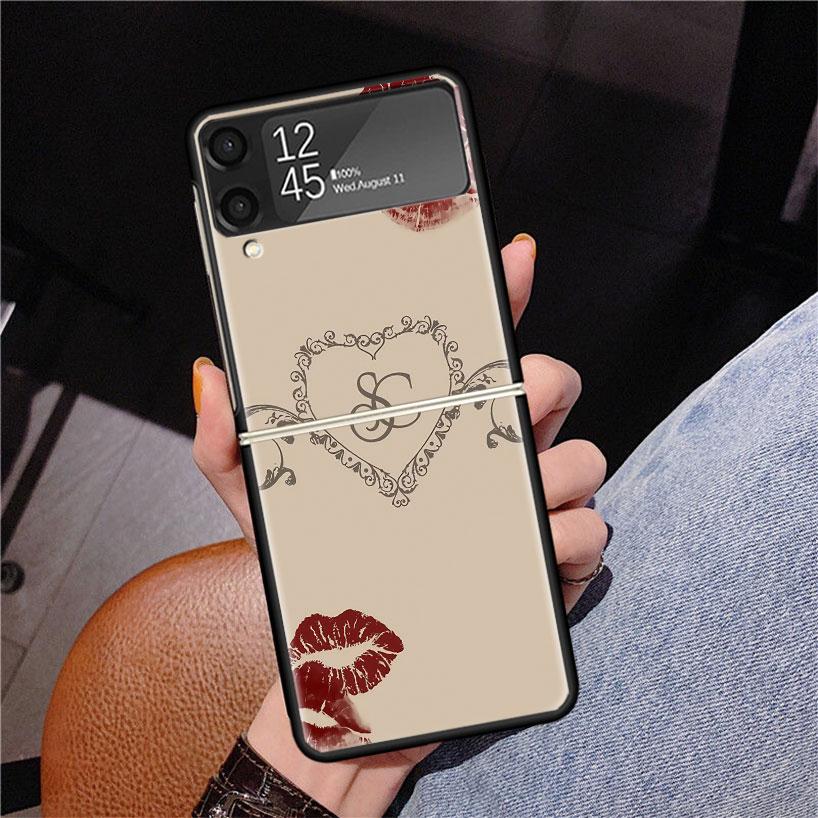 CR66 S-Sabrina C-Carpenter Phone Case For Samsung Z Flip 7 6 5 4 3 Galaxy ZFlip7 ZFlip6 ZFlip5 ZFlip4 ZFlip3 5G Print Cover