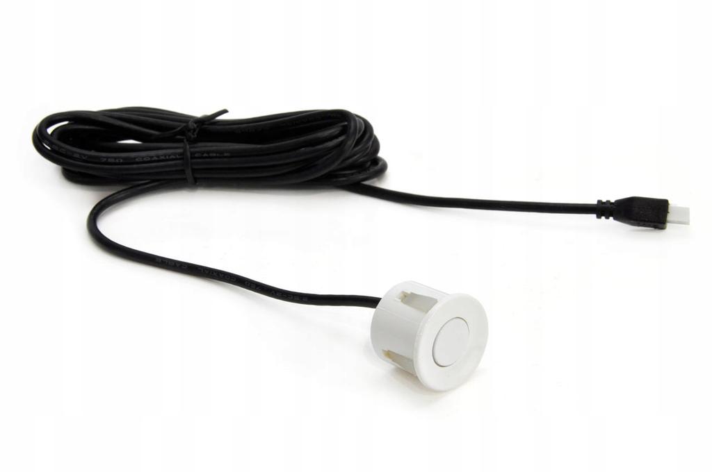 Reversing parking sensor white 22mm sensor uni