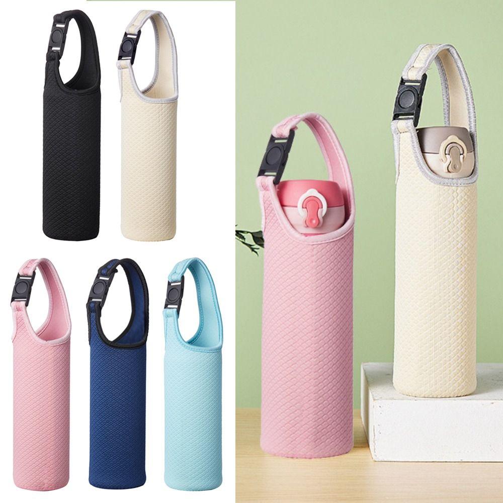 

Multiple Colors Vacuum Cup Sleeve Portable Cup Sleeve Insulat Bag Water Bottle Case Outdoor Sport strap