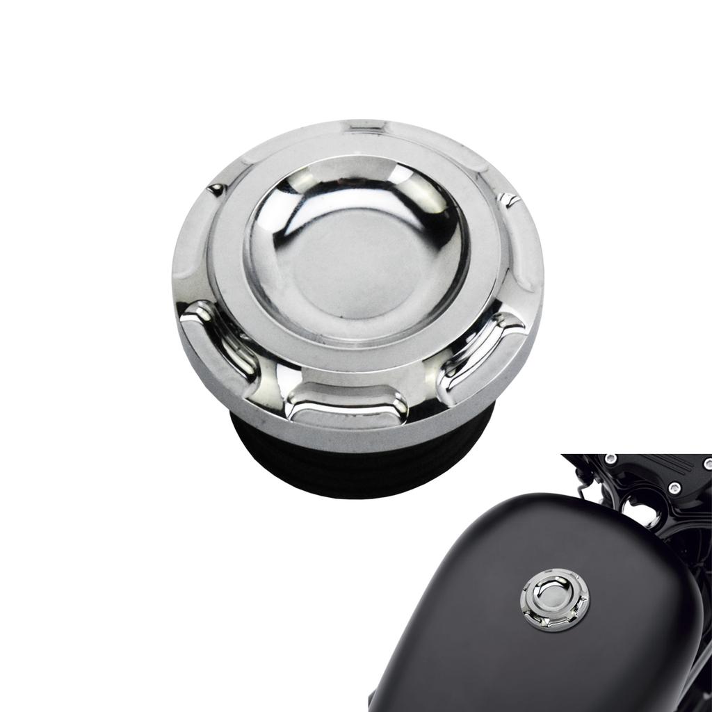 Motorcycle Oil Tank Cover Metal Fuel Tank Right-hand Thread Gas Cap For Harley Softail Fat Boy Sportster XL 883 1200 Dyna FLHR