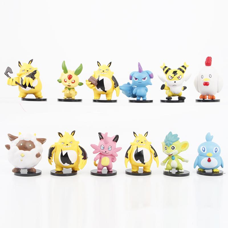 Doll Palworld Toys Model Action Figure Character Model Decor Collect 12 Pcs