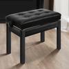 Adjustable Solid Wood Piano Bench for Children - Single/Double Seat Keyboard Stool