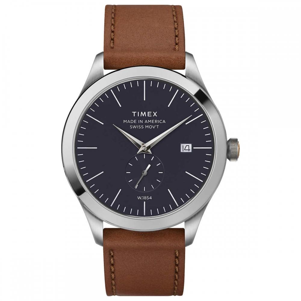 Timex American DocuMentS StainleSS Steel Men S Quartz Watch