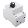 AC 220V 10A Elektrooniline pinge regulaator ventilaatori ja mootori kiiruse reguleerimiseks, astmelise reguleerimisega ja DIN-liistule paigaldatav