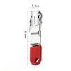1pc Cute Small Nail Clippers with Storage Stainless Steel Compact & Portable Nail Trimmer with Blade Angle Durable Manicure Tool