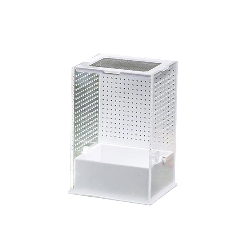 

Акриловый террариум для насекомых-тарантул, резервуары для улиток, место обитания мини-хранитель для насекомых, дропшиппинг