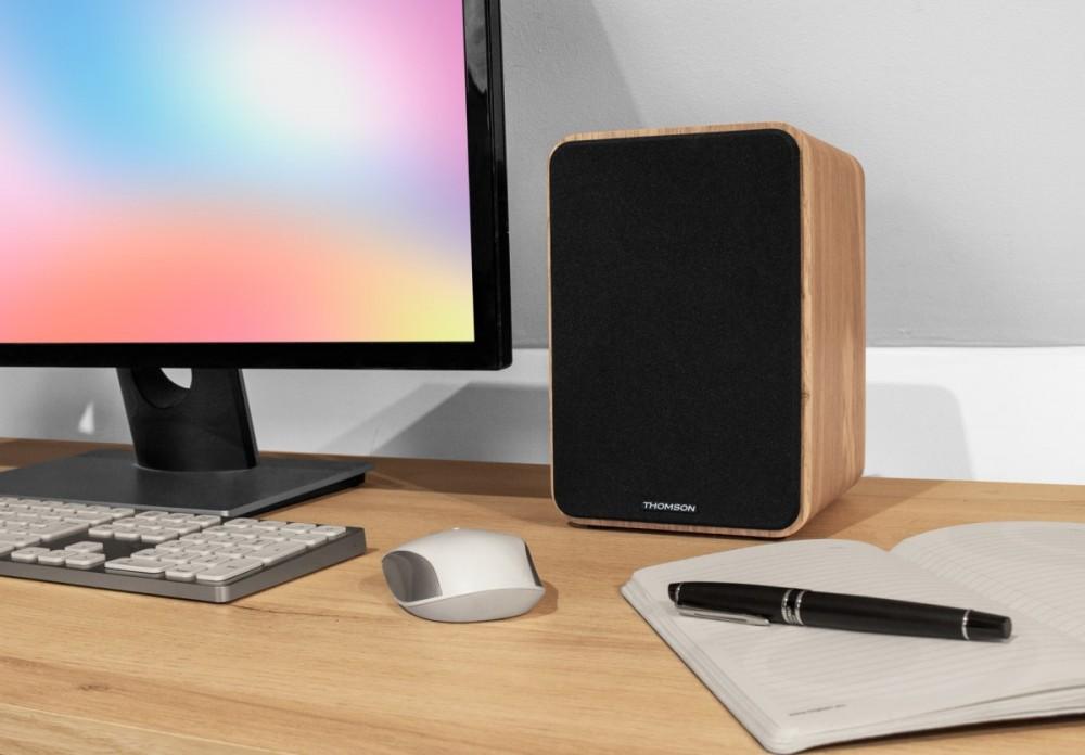 Thomson Ws602Duo Set of Active Stereo Hifi Speakers With Bluetooth 5.0