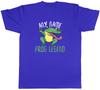 Personalised Any Name Frog Legend Unisexs TShirt Tee Gift Top