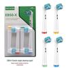 EB62-X Têtes de Rechange Compatibles Oral-B D12/D16, Paquet de 4