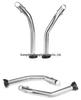 BMW R1300GS Crash Bars Reinforcement Rods: Stainless Steel Anti-Fall Engine Guard Protection for Motorcycle Modification.