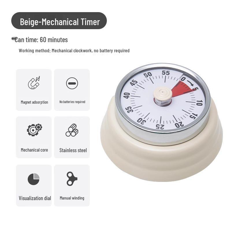 

Візуальний таймер для навчання та кухні: Дитячий Менеджер Часу та Нагадування про Зворотний Відлік