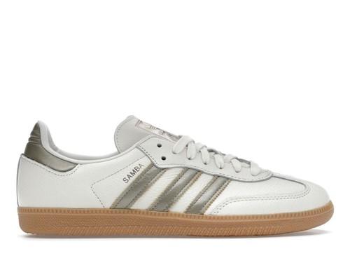 Adidas Samba OG Off White Wonder Gold Metallic W - IG1964