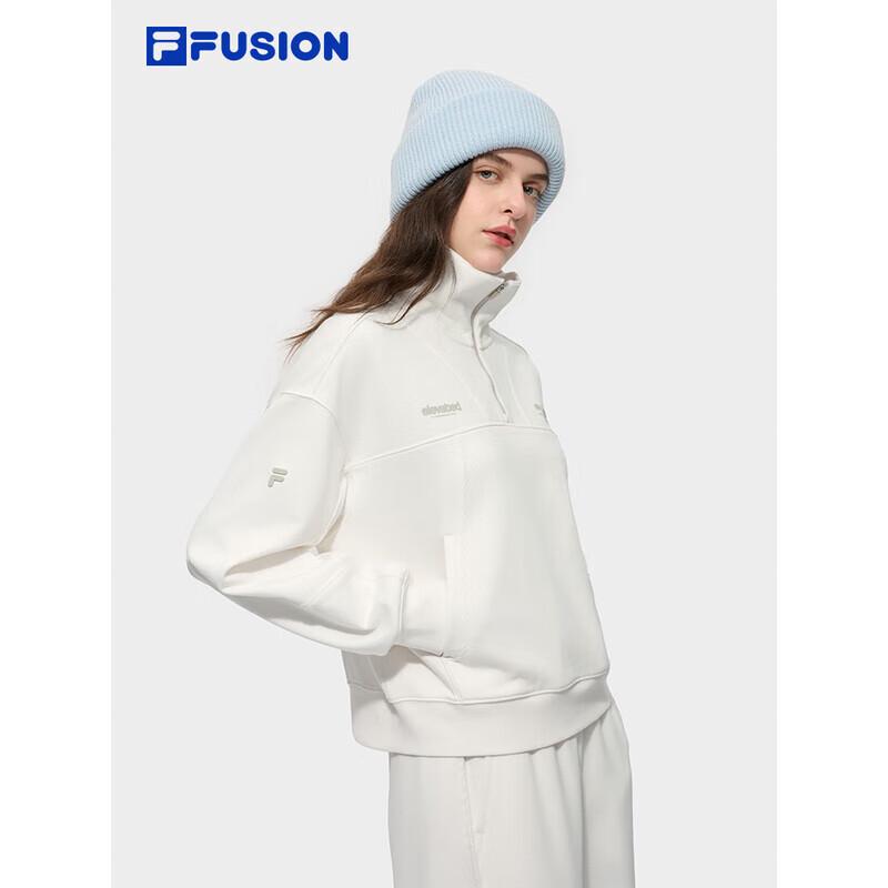 FILA FUSION Women s Pullover Knit Sweatshirt L