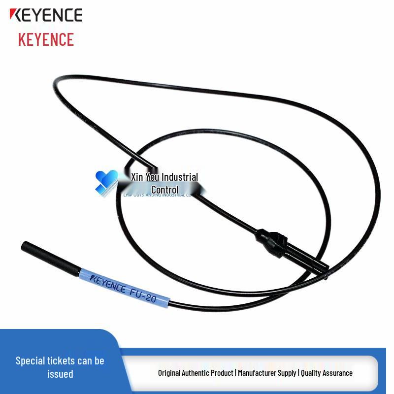 Keyence FU-20 Reflective Fiber Optic Sensor with Small Spot Amplifier