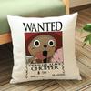 ONE PIECE Anime Cartoon Chopper Monkey D Luffy Nami Print Sofa Throw Pillowcase Home Decorative WANTED Video Game Cushion Pillow