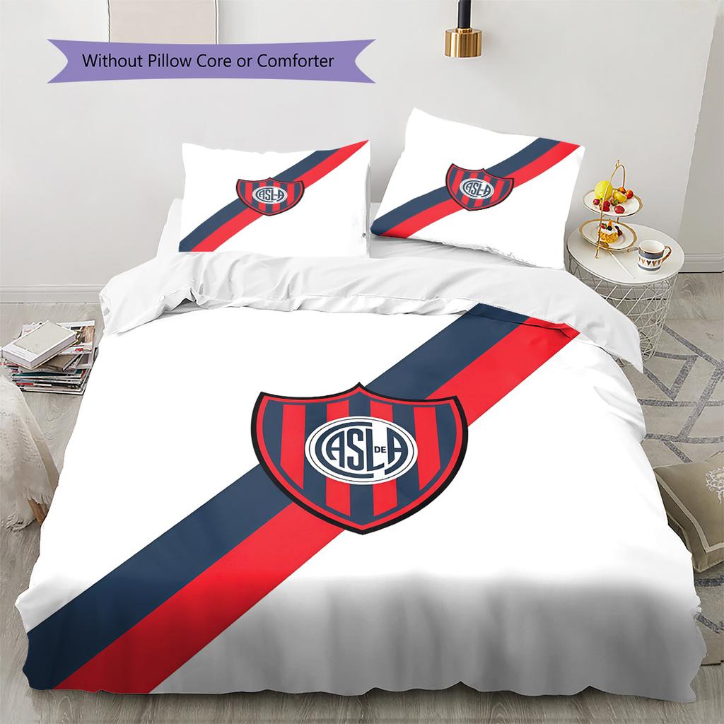 San Lorenzo de Almagro2 Pattern Bedding Quilt Set Home Decoration Gift (1 * duvet cover + 2 * pillowcase without core)