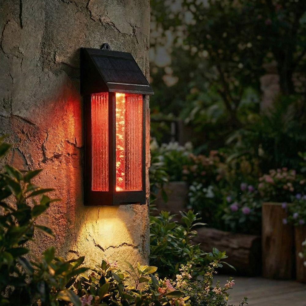 Ultra Bright Solar Wall Light Wireless Solar Street Floodlight for Front Door Garden