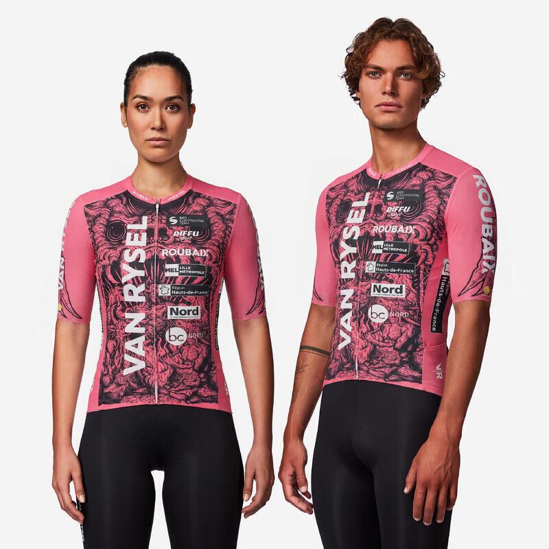 Веломайка с коротким рукавом Decathlon Roubaix Team Replica XS