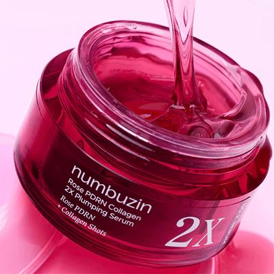 Siero Rimpolpante No. 2 Rosa PDRN Collagene 2X 30ml / 1.01. fl. Oncia.