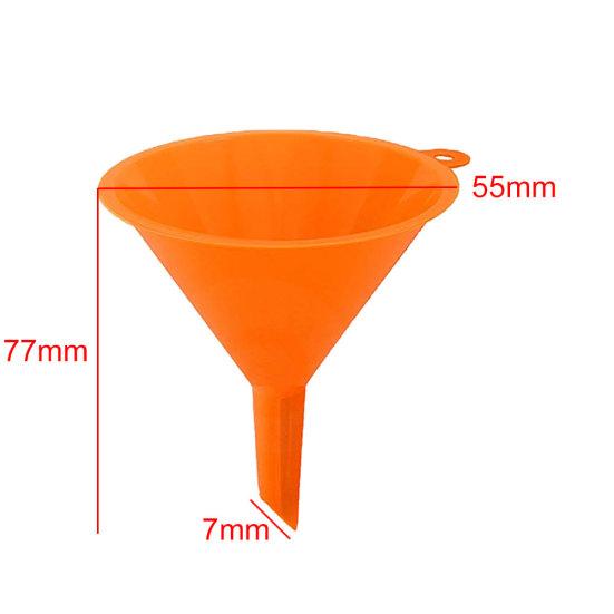 4 sztuk/zestaw plastikowe lejki wlać paliwo olejowe benzyna Hopper kuchnia narzędzie do tankowania samochodu