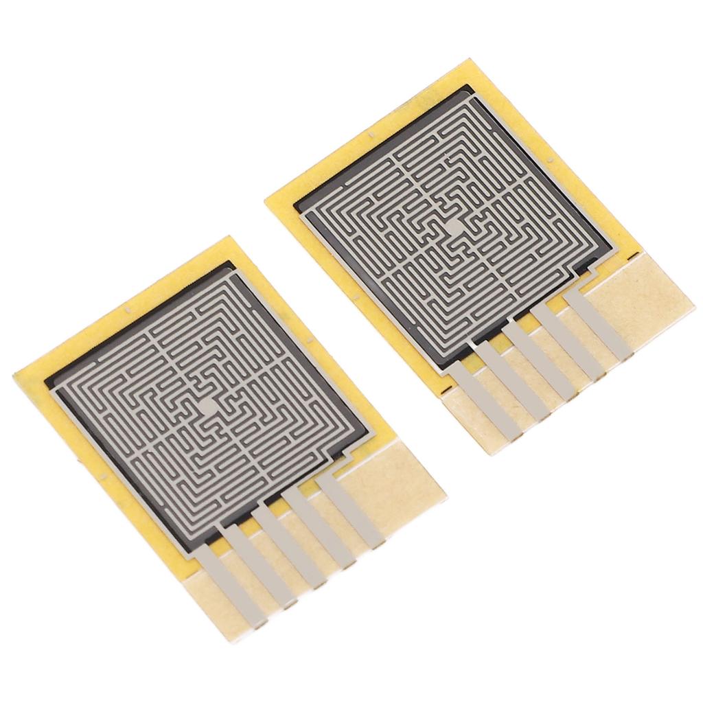 2 Stück 10g bis 1Kg Resistiver Folien-Drucksensor 4 Zonen Hohe Empfindlichkeit Kraftsensor für Skateboards Roboter Tastaturen