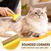 Dual-Sided Cat Dog Dematting Comb Dog Hair Removal Brush Comb  Removes Tangles Knots and Loose Fur