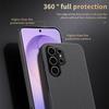 Business Retro Leather Built-in Magnetic Case For Samsung Galaxy S26 Ultrra S25 Plus Skin-friendly Shockproof Protect Slim Cover