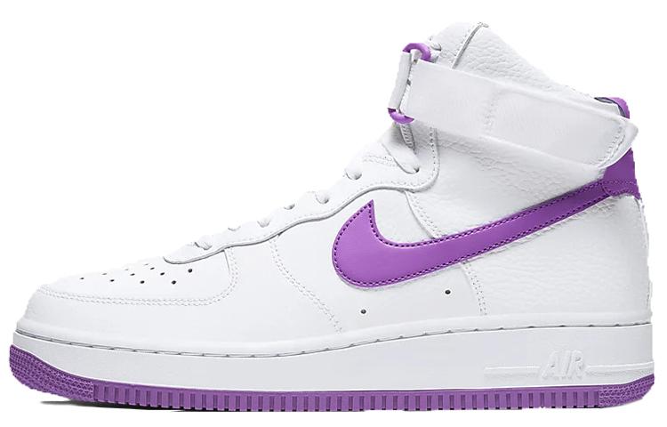 

Nike Air Force 1 High White Dark Orchid Women s 334031-112 38.5