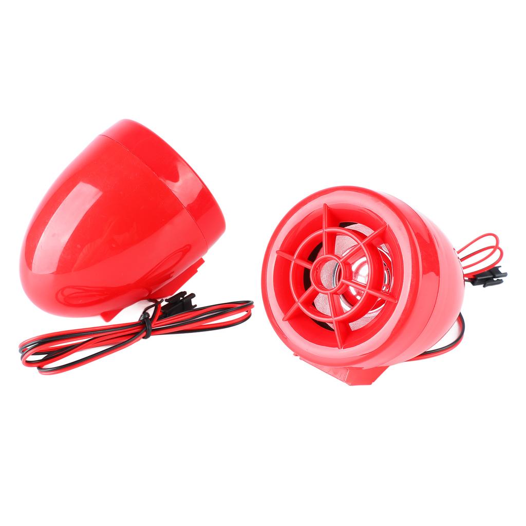 Motorcycle Alarm Speakers Anti Theft Sound Radio MP3 Player Waterproof FM Radio Usb Bluetooth Speaker Amplifier System